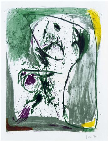 JORN ASGER Vejrum 1914 - Albissola Marina1973 senza titolo 1970 litografia...