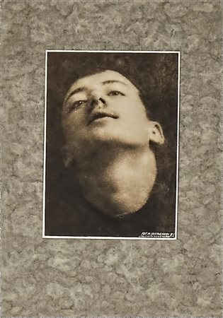 MARIO CASTAGNERI (1892-1940) Ritratto maschile - Male Portrait Anni Venti -...