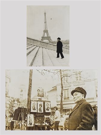 ROLAND NEVEU Akira Kurosawa a Paris 1976 due stampe alla gelatina ai sali...