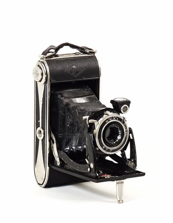 MACCHINA FOTOGRAFICA A SOFFIETTO - FOLDING CAMERA Agfa Billy - Record 1930...