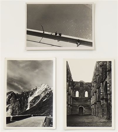 LOTTO DI FOTOGRAFIE AMATORIALI - AMATEUR PHOTOGRAPHS 1950 circa stampe alla...