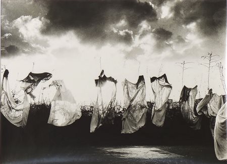 Mario Giacomelli (1925-2000) Il teatro della neve stampa alla gelatina ai...