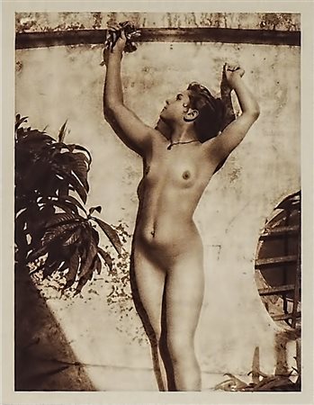 WILHELM VON GLOEDEN (1856-1931) Nudo femminile - Female nude 1910 circa...