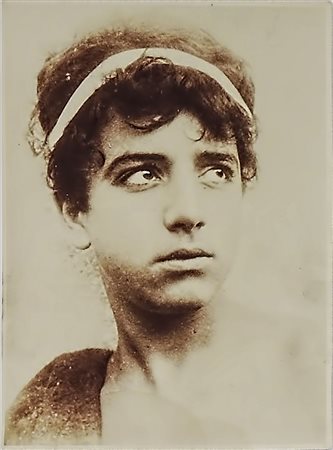 WILHELM VON GLOEDEN (1856-1931) Ritratto maschile - Male Portrait stampa su...