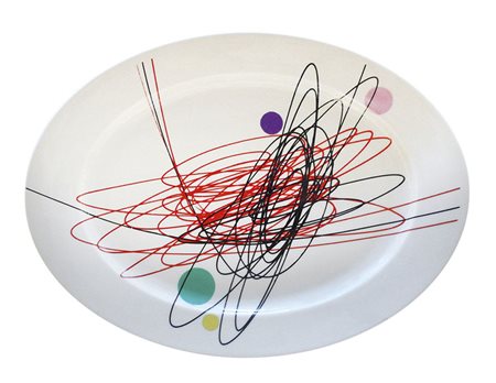 ROBERTO CRIPPA Milano / Mailand 1921 – 1972 SPIRALE, 1952 piatto in ceramica,...