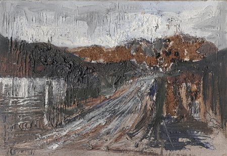 CESARE PEVERELLI Milano / Mailand 1922 – Parigi / Paris 2000 PAESAGGIO, 1952...