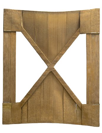 SALVATORE SCARPITTA New York 1917 – 2007 BOX KITE, 1961 bende e tecnica mista...