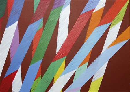 PIERO DORAZIO Roma / Rom 1927 – Perugia 2005 INTRA III, 1999 Olio su tela, 50...