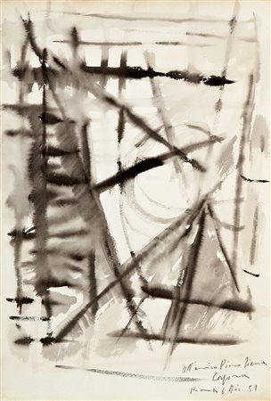 ANTONIO CORPORA Tunisi / Tunis 1909 – Roma / Rom 2004 SENZA TITOLO, 1951...