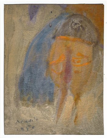 ZORAN MUSIC Boccavizza 1909 – Venezia / Venedig 2005 CAVALLINI, 1950 Pastello...