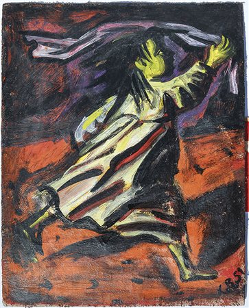 XAVIER BUENO Vera de Bidasoa 1915 – Fiesole 1979 SCHIZZO, 1952 Olio su...