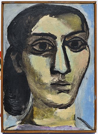 FRANCO FRANCESE Milano / Mailand 1920 – 1966 ELIDE, 1952 Olio su tela, 24 x...