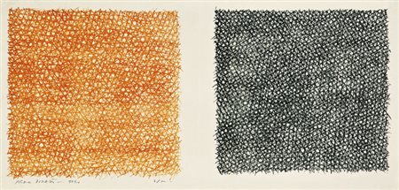 PIERO DORAZIO Roma / Rom 1927 – Perugia 2005 SENZA TITOLO, 1960 Litografia a...