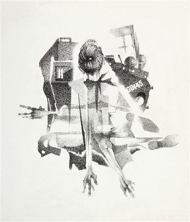 GIUSEPPE GUERRESCHI Milano / Mailand 1929 – Nizza 1985 SENZA TITOLO...