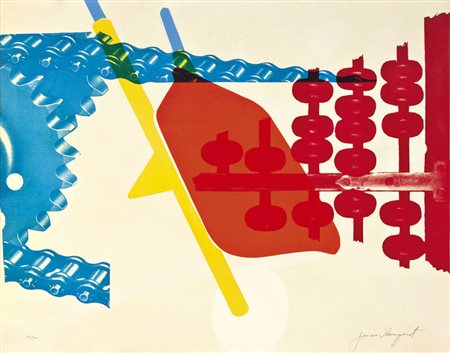 JAMES ROSENQUIST Grand Forks 1933 WHIPP ED BUTTER FOR EUGEN RUCHIN, 1965...