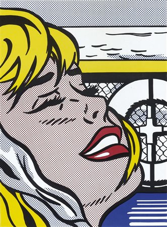 ROY LICHTENSTEIN New York 1923 – 1997 “SHIPPBOARD GIRL”, 1965 Litografia a...