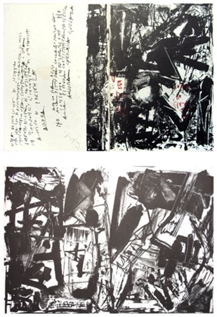 EMILIO VEDOVA Venezia 1919 – Venezia 2006 A Guevara 1959 Litografia...