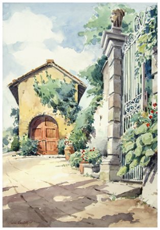 MARC SARDELLI Senza titolo 1975 Acquerello su cartoncino 50 x 34,5. Firma e...