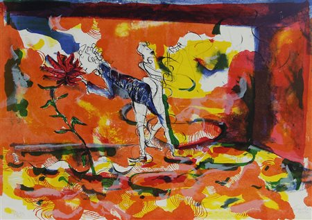 Cingolani Marco Wilde & Nietsche, 2000 litografia su carta, cm. 50x70, es....