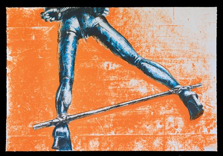 De Grandi Francesco Alfa, 2000 cartella contenente una litografia a 5 colori...