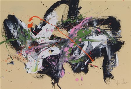 Formichetti Silvio Senza titolo, 2014 olio su cartoncino, cm. 35x50 firmato...