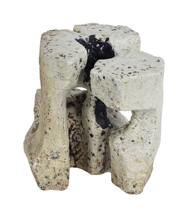 Castagna Pino Senza titolo, (1965) scultura in argilla refrattaria smaltata...