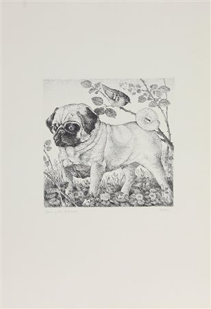 Bellini Paolo Senza titolo incisione su carta, cm. 70x50 (lastra cm....