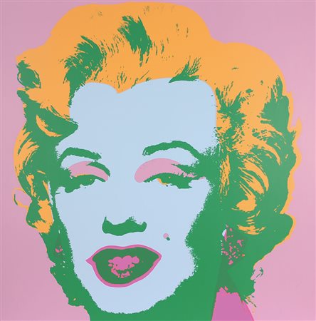 Warhol Andy (D'Aprés) Marilyn Monroe 11.28 serigrafia su carta, cm. 91x91 al...
