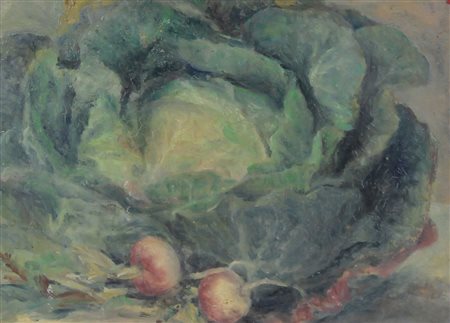 Anonimo Natura morta olio su tavola, cm. 29,5x39,5