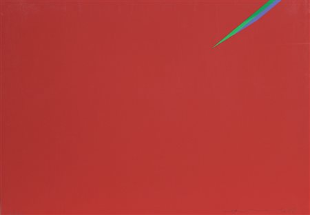 Chin Hsiao Omaggio alla grande guida, 1978 serigrafia su carta, cm. 49x69,...