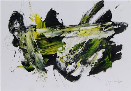 Formichetti Silvio Senza titolo, 2014 olio su cartoncino, cm. 35x50 firmato...