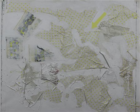 Biggi Gastone Indicazione di Candore, 2006 industrial paint su tela, cm....