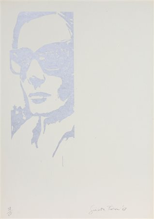 Fioroni Giosetta Senza titolo, 1968 litografia su carta, cm. 69,5x49,5, es....