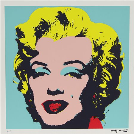 AA.VV. Cartella di 5 opere su carta La cartella contiene: Andy Warhol...
