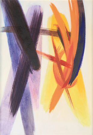 CARLO NANGERONI (1922) Doppia struttura (Milano 1959) olio su tela cm 86,5x61...