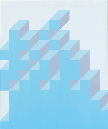 DADAMAINO (1935 - 2004) Volume - Superficie - Volume 1973-1974 acrilico su...