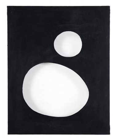 DADAMAINO (1935 - 2004) Volume 1958 idropittura su tela cm 50x40 firmato,...