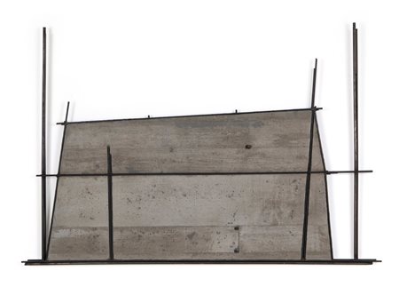 GIUSEPPE UNCINI (1929 - 2008) Spazicemento n. 47 1996 cemento e ferro cm...