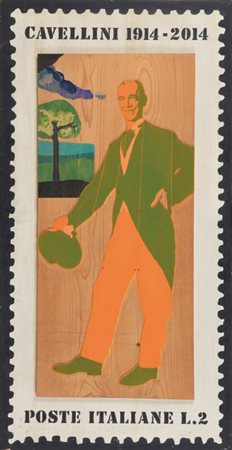 GUGLIELMO ACHILLE CAVELLINI (1914 - 1990) Omaggio a Carlo Carrà 1967-1971...