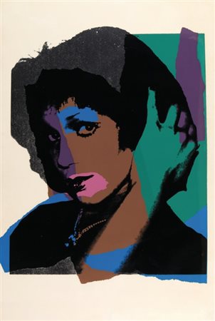 ANDY WARHOL (1928 - 1987) Ladies and Gentlemen 1975 serigrafia su carta cm...