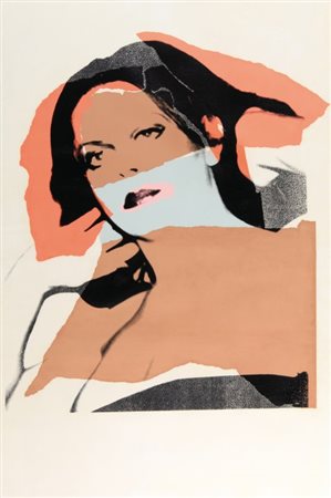ANDY WARHOL (1928 - 1987) Ladies and Gentlemen 1975 serigrafia su carta cm...