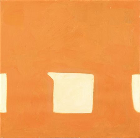 WILLIAM SCOTT (1913 - 1989) Jug 1972 olio su tela cm 51x51 firmato e datato...