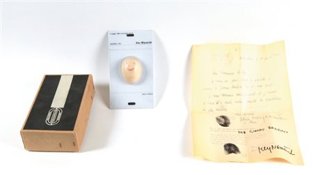 ALEX MLYNARCIK (1934) Furt de Mademoiselle Pogany, Invito al Vernissage...