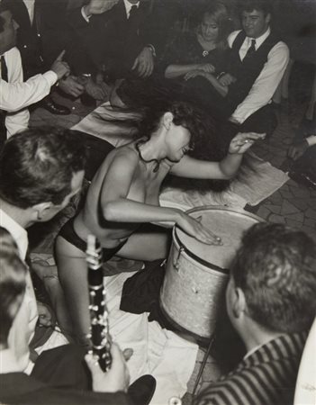 TAZIO SECCHIAROLI (1925 - 1988) Aichè Nanà, spogliarello al Rugantino...