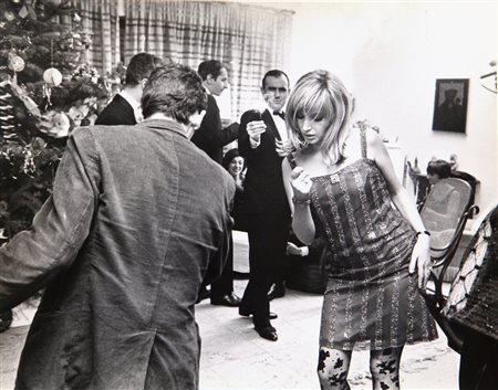 PIERLUIGI PRATURLON (1924 - 1999) Monica Vitti e Gian Maria Volontè fine anni...