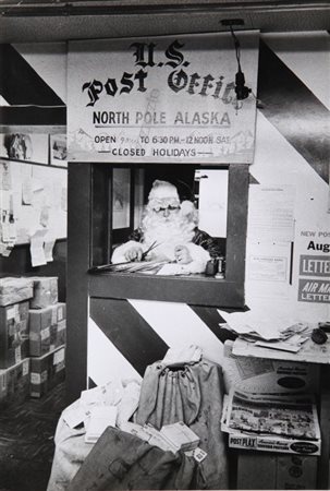 MARC RIBOUD (1923) Christmas story - lotto di 2 foto anni '70 stampa ai sali...