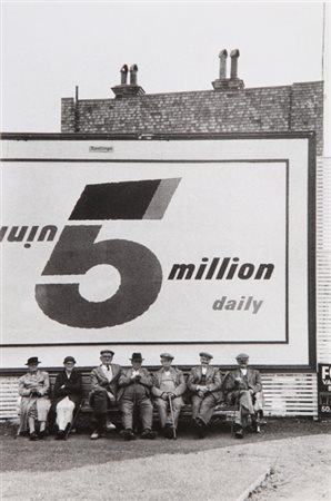 BRUCE DAVIDSON (1933) Il "Mezzogiorno della Gran Bretagna" 1971 stampa ai...