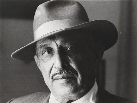 SERGIO LARRAIN (1931 - 2012) Ritratto del mafioso siciliano Giuseppe Genco...