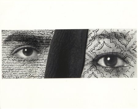 SHIRIN NESHAT (1957) Senza titolo 2006 stampa ai sali d'argento 8,5x23,5 cm -...