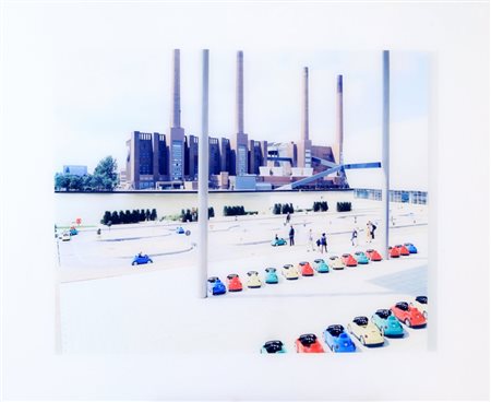 MASSIMO VITALI (1944) Lern Park One # 0947 2001 c-print montato su diasec...